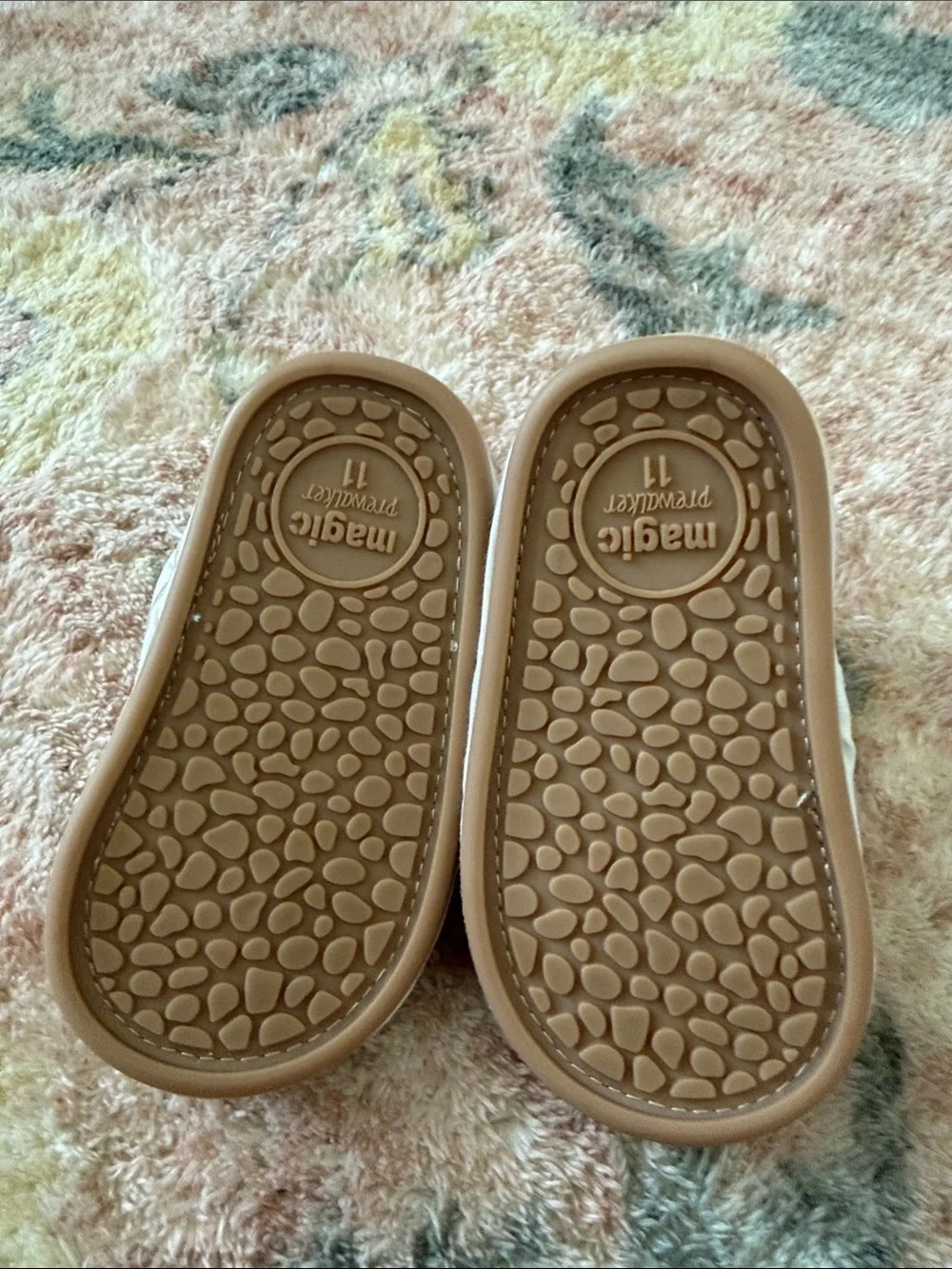 0-6 Month Soft White Sandals